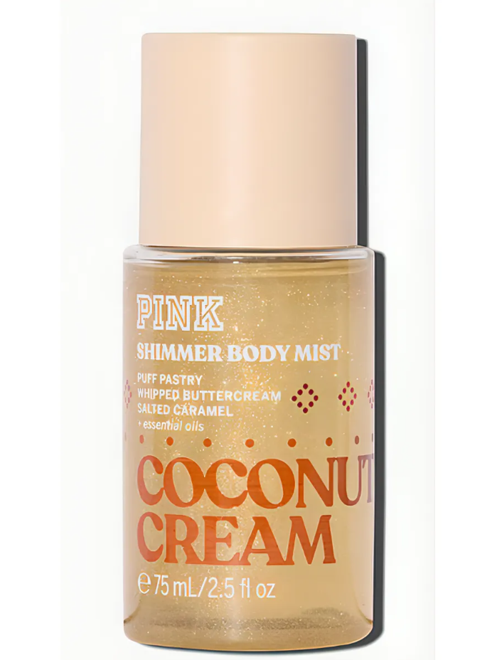 Victoria's Secret PINK Coconut Cream Shimmer Body Mist