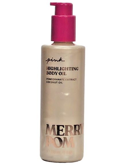 Хайлайтерное масло для тела Victoria's Secret PINK Merry Pom Highlighting Body Oil