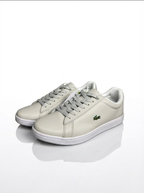 Кожаные кеды Lacoste