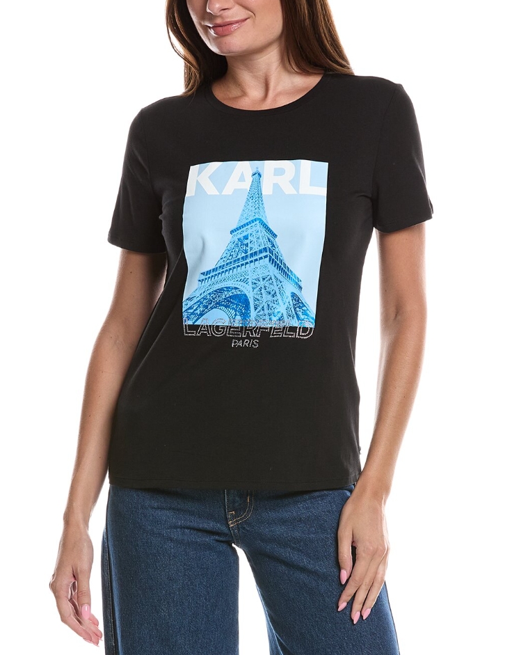 Женская футболка Karl Lagerfeld Paris